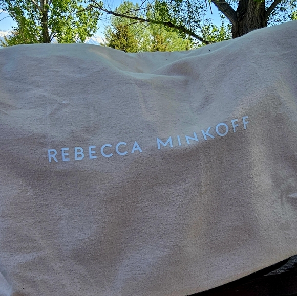 Rebecca Minkoff Crossbody Black Pebbled Leather Removeable Straps Silver Hardwar - Picture 6 of 8